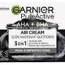 Garnier Pureactive AHA + BHA Air Cream Soin Matifiant Q